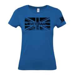 Veteran UK Flag - Women's Gym T-Shirt