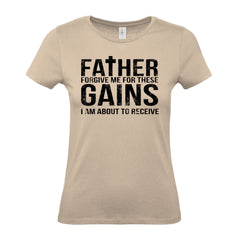 Father Forgive Me - Women's Gym T-Shirt