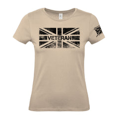 Veteran UK Flag - Women's Gym T-Shirt