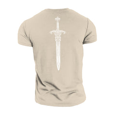 Spartan Forged Strength In Discipline Sword - Gym T-Shirt