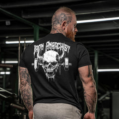 Iron Anarchist Devil's Skull - Gym T-Shirt