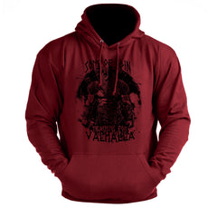 Sons Of Odin Training For Valhalla - Gym Hoodie