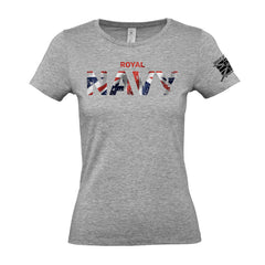 Royal Navy UK Flag - Women's Gym T-Shirt