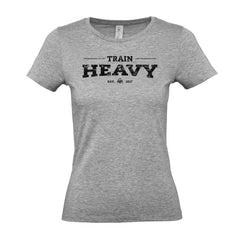 Train HEAVY - Women's Gym T-Shirt