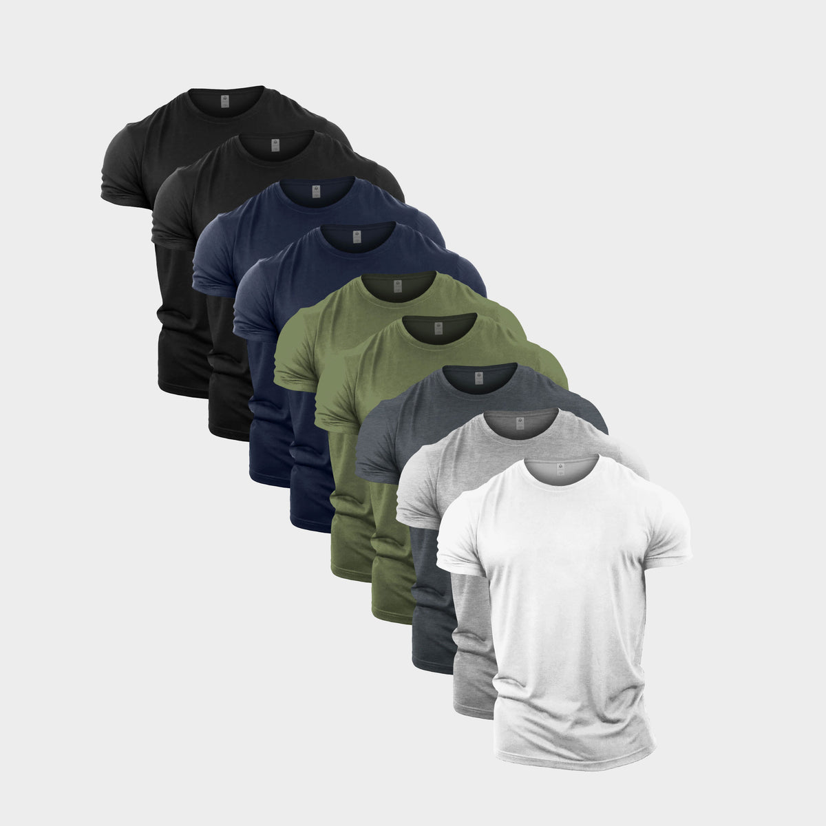 The Staple Crew Neck T-Shirt 9 Pack