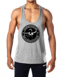 Conquer Or Be Conquered Mens Stringer Tank Top