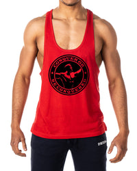 Conquer Or Be Conquered Mens Stringer Tank Top