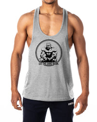 Let The Gains Begin Mens Stringer Tank Top