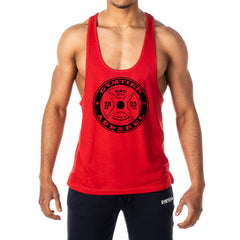 BarBell Mens Stringer Tank Top