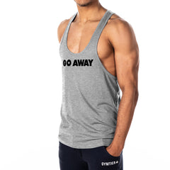 Go Away Mens Stringer Tank Top