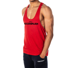 Accomplish Mens Stringer Tank Top