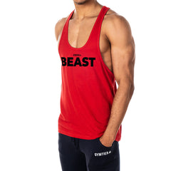 Beast Mens Stringer Tank Top