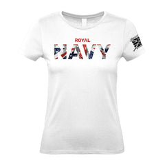 Royal Navy UK Flag - Women's Gym T-Shirt