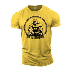 Let The Gains Begin - Gym T-Shirt