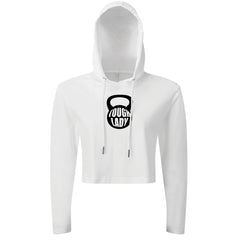 Tough Lady - Cropped Hoodie