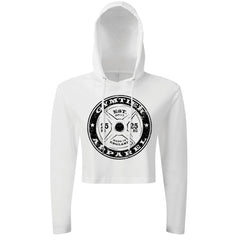 GYMTIER Barbell - Cropped Hoodie