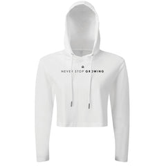 Never Stop Growing - Cropped Hoodie