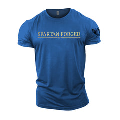 Spartan Forged Gold - Spartan Forged - Gym T-Shirt