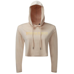 Spartan Forged Gold - Spartan Forged - Cropped Hoodie