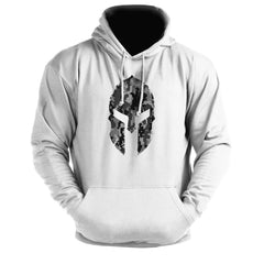 Spartan Helmet Hex Camo - Spartan Forged - Gym Hoodie