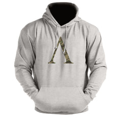 Spartan Symbol Woodland Camo - Spartan Forged - Gym Hoodie