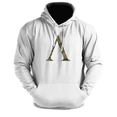 Spartan Symbol Woodland Camo - Spartan Forged - Gym Hoodie