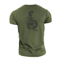 Sword And Shield - Spartan Forged - Gym T-Shirt