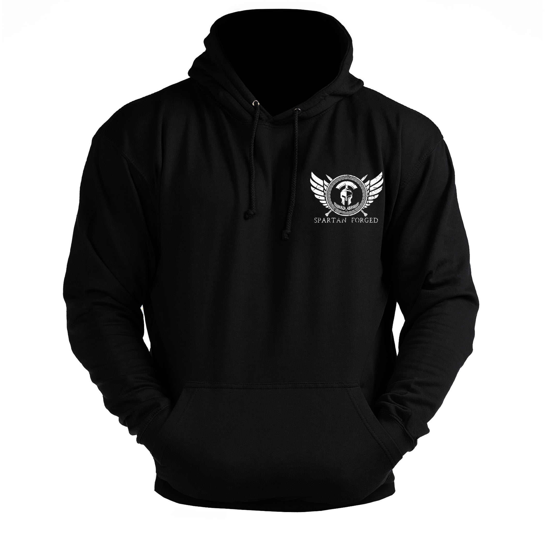 Spartan Wings - Spartan Forged - Gym Hoodie