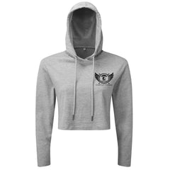 Spartan Forged Logo - Spartan Forged - Cropped Hoodie