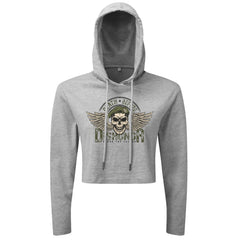 Death Before Dishonor - Cropped Hoodie