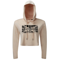 Veteran - Cropped Hoodie