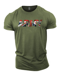 ARMY UK Flag - Gym T-Shirt