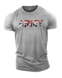 ARMY UK Flag - Gym T-Shirt