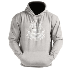 Sons Of Odin Chest - Gym Hoodie