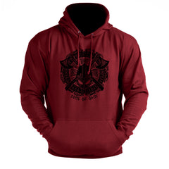 Sons Of Odin Helmet - Gym Hoodie