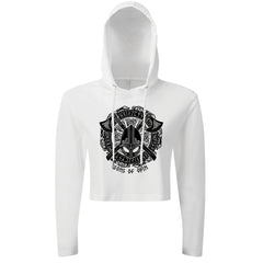 Sons Of Odin Helmet - Cropped Hoodie