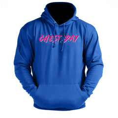 Retro Chest Day - Gym Hoodie