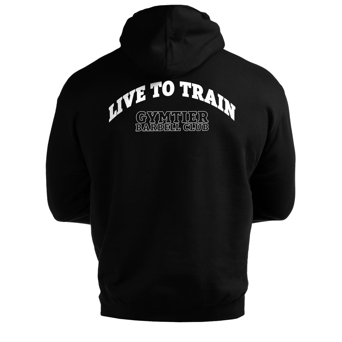 Gymtier Barbell Club - Live To Train - Gym Hoodie