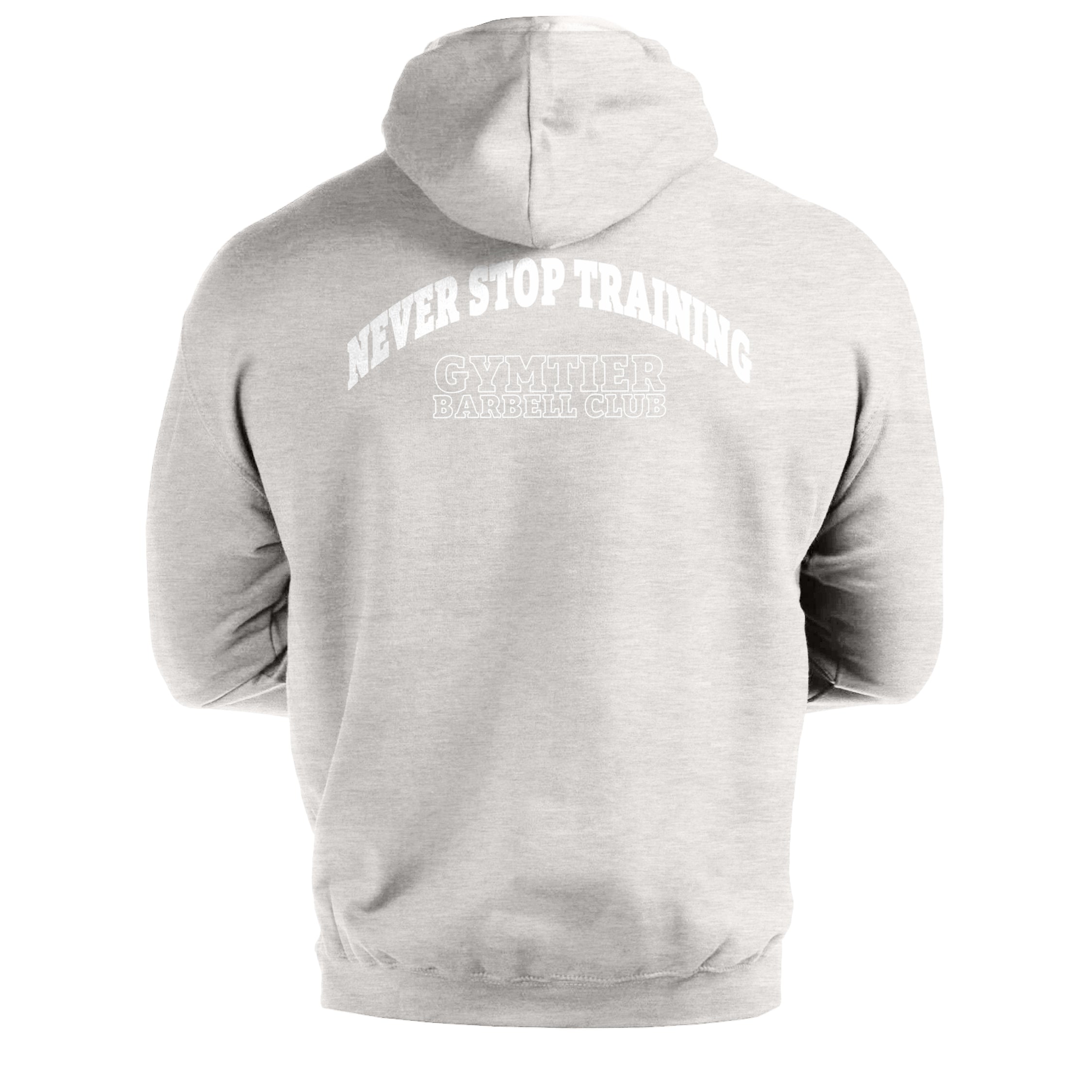 Gymtier Barbell Club - Never Stop Training - Gym Hoodie