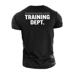 Gymtier Barbell Club - Training Dept. - Gym T-Shirt