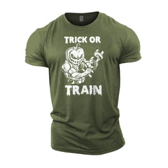 Trick or Train - Halloween Gym T-Shirt