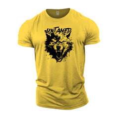 Untamed Wolf Black - Gym T-Shirt