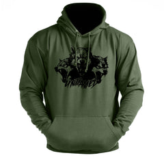 Untamed Wolf Pack - Gym Hoodie