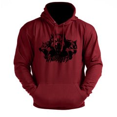 Untamed Wolf Pack - Gym Hoodie