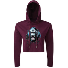 Gorilla Beast Mode - Cropped Hoodie