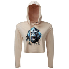 Gorilla Beast Mode - Cropped Hoodie