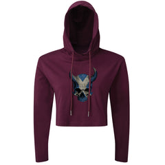 Devil Skull SCT - Cropped Hoodie